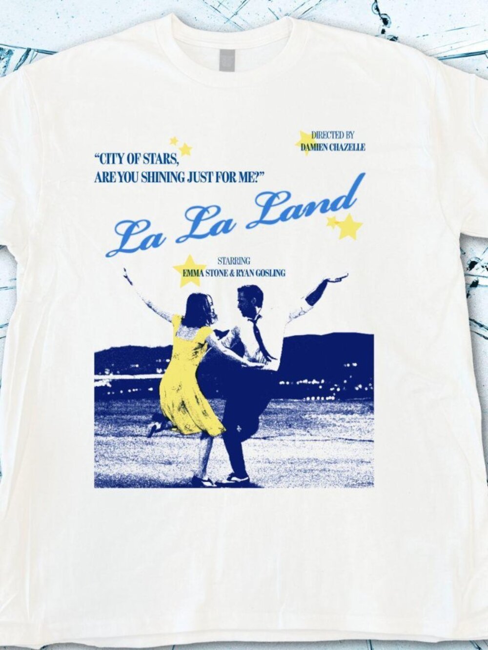 La La Land-INSPIRED TEE White T-shirt